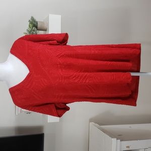 White Stag Red Short Sleeve Top